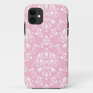Coque Case-Mate iPhone Damas rose et blanc