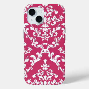 Coque Pour iPhone 15 Damas roses #3 à Victoria Shaylee