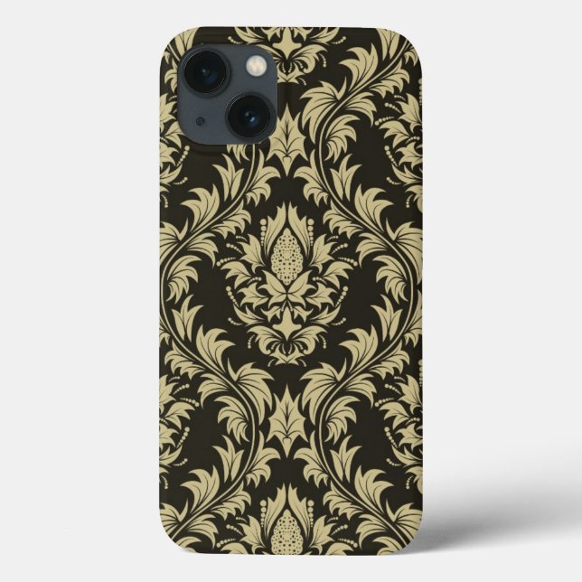 Coques Case-Mate iPhone Damask arrière - plan (Verso)