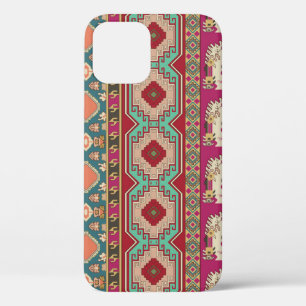 Case-Mate iPhone Case Damask Floral Géométrique Coloré Patchwork