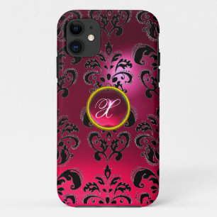 Etui iPhone Case-Mate DAMASK GEM MONOGRAS rose
