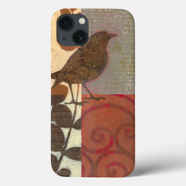 Coques Case-Mate iPhone Damask Sparrow (Verso)