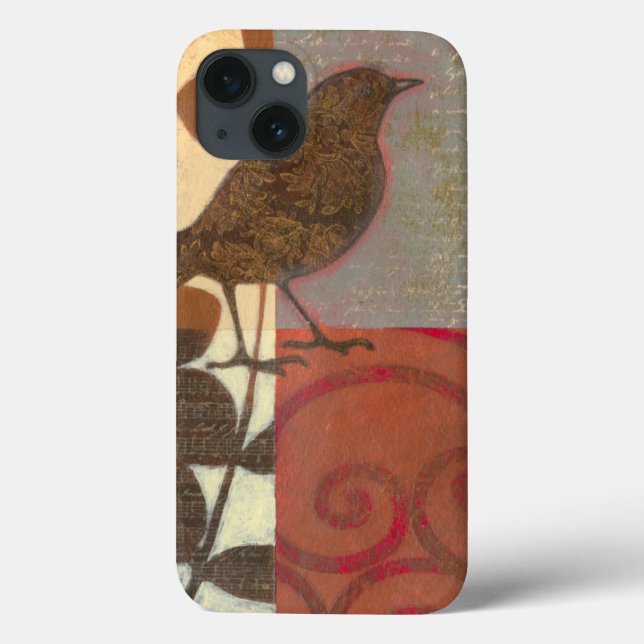 Coques Case-Mate iPhone Damask Sparrow (Verso)