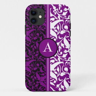 Coque Case-Mate iPhone damassé de monogramme