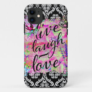 Case-Mate iPhone Case Damassé vintage de scène d'amour vivant de rire