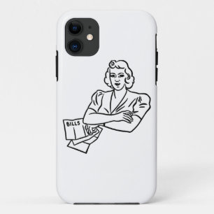 Case-Mate iPhone Case dame de l'économie des factures