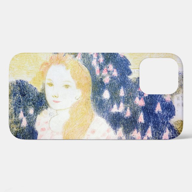 Coques Case-Mate iPhone Dame en Robe rose, Maurice Denis (Verso (horizontal))