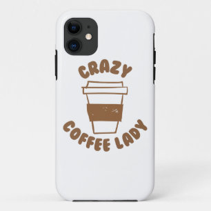 Case-Mate iPhone Case dame folle de café