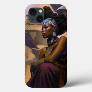 Case-Mate iPhone Case Dame futuriste africaine-américaine