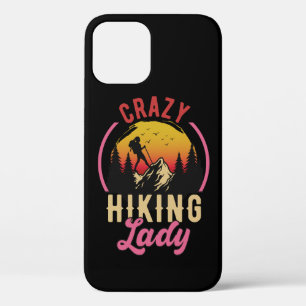 Case-Mate iPhone Case Dame Randonnée folle, Femme Aime La Randonnée Mont