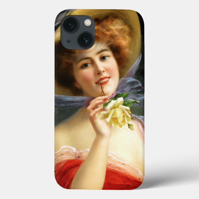 Coques Case-Mate iPhone Dame tombée en rouge (Verso)
