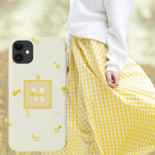 Case-Mate iPhone Case Dames Jaune Scattered Paisley-Anniversaire-Fête de