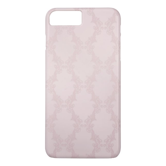 Coques Case-Mate iPhone damier rose roux (Dos)