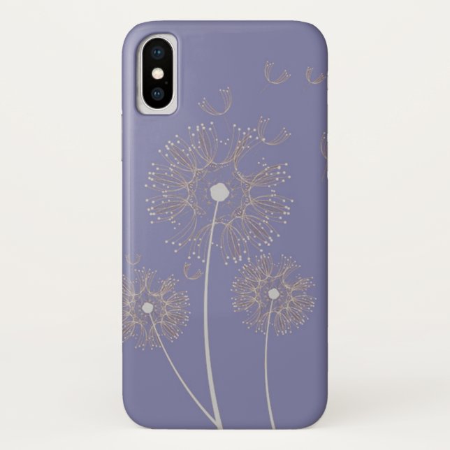 Coques Case-Mate iPhone Dandelion dans le vent Artistique et belle (Dos)