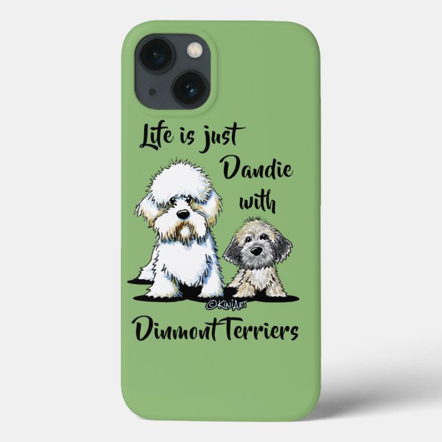 Coques Case-Mate iPhone Dandie Dinmont Terriers (Verso)