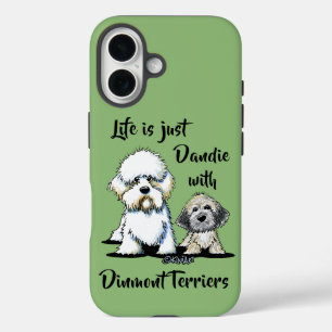 Coque Pour iPhone 16 Dandie Dinmont Terriers