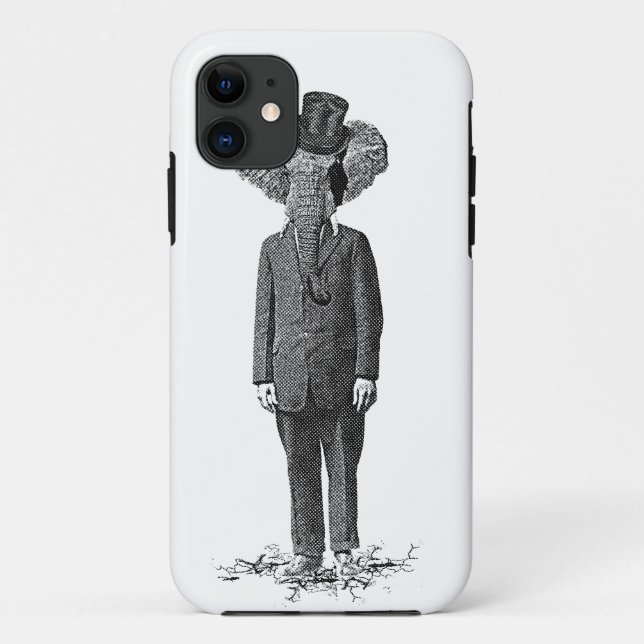 Coques Case-Mate iPhone Dandy éléphant (Dos)