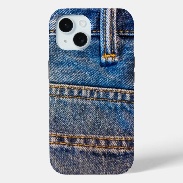 Coques Case-Mate iPhone Dans Denim (Verso)