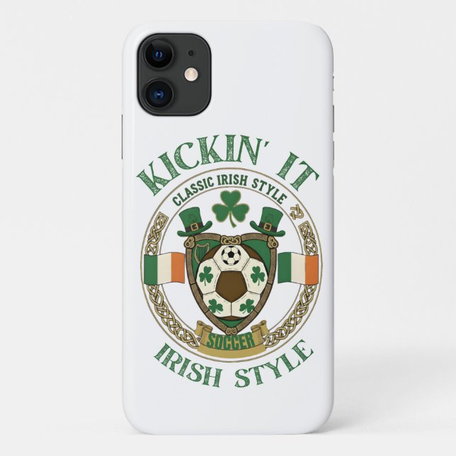 Coques Case-Mate iPhone Dans le style irlandais (Dos)