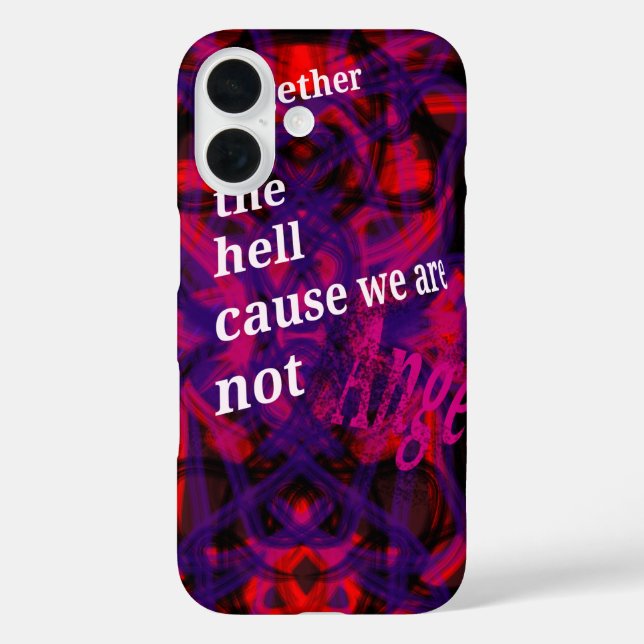 Coques Case-Mate iPhone Dans l'enfer  (Verso)