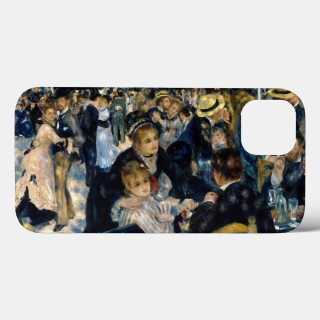 Coques Case-Mate iPhone Danse au Moulin de la Galette par Renoir (Verso (horizontal))