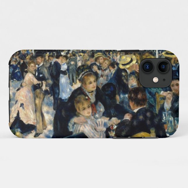 Coques Case-Mate iPhone Danse au Moulin de la Galette par Renoir (Dos (Horizontal))