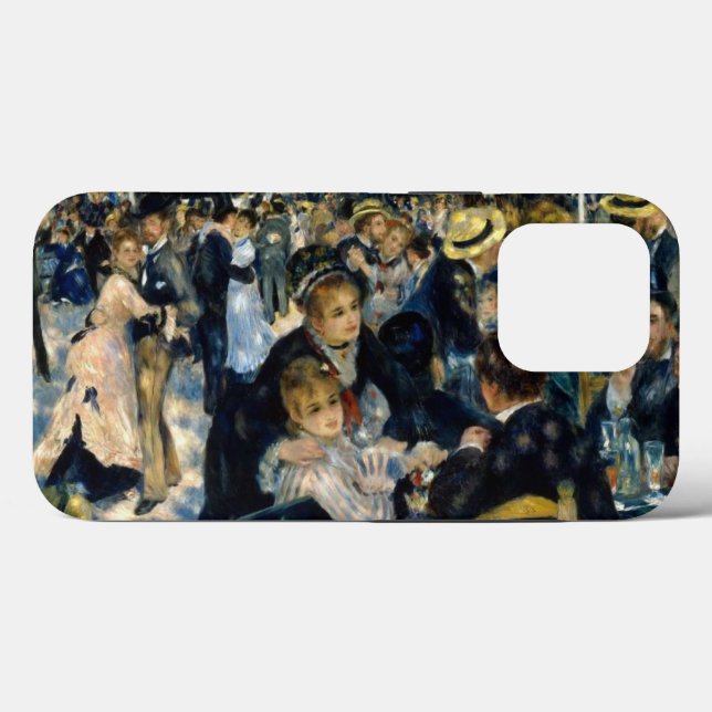 Coques Case-Mate iPhone Danse au Moulin de la Galette par Renoir (Verso (horizontal))