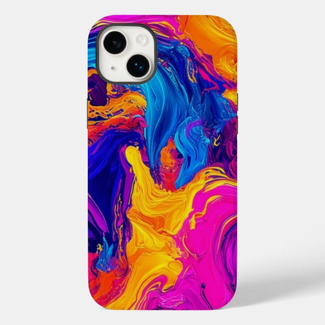 Coques Case-Mate iPhone Danse couleur Abstrait Swirl iPhone/coque ipad (Verso)