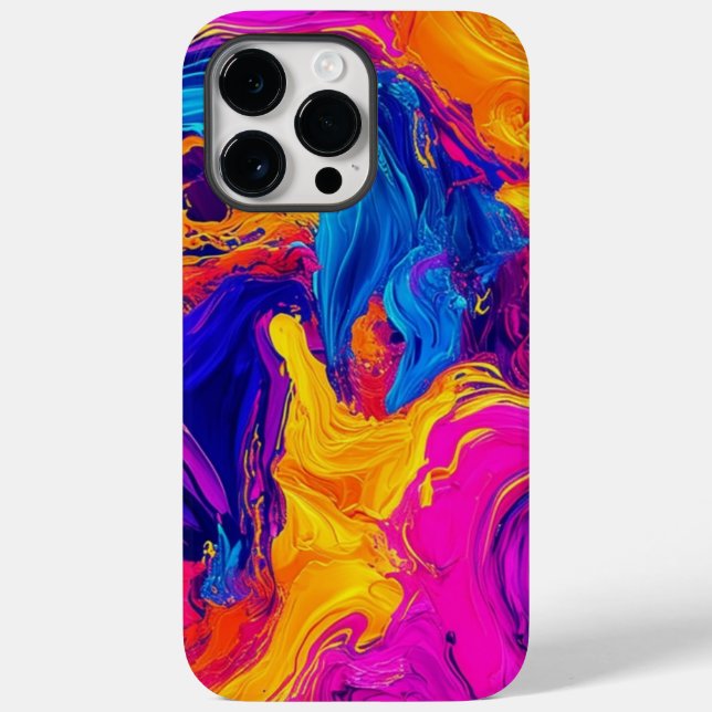 Coques Case-Mate iPhone Danse couleur Abstrait Swirl iPhone/coque ipad (Verso)