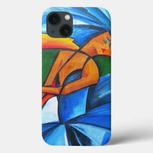 iPhone 13 Coque Danse dans le bleu 2008
