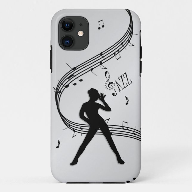 Coques Case-Mate iPhone Danse de jazz argent (Dos)