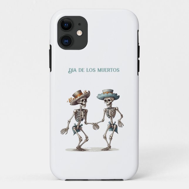Coques Case-Mate iPhone Danse Éternelle Dia de los Muertos Calaveras (Dos)
