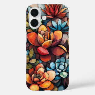 Coque Pour iPhone 16 Danse florale brûlée