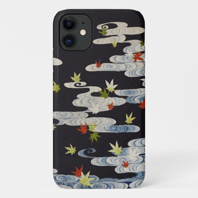 Coques Case-Mate iPhone DANSE KIMONO, EAU COURANTE, CHUTE FEUILLE Florale (Dos)