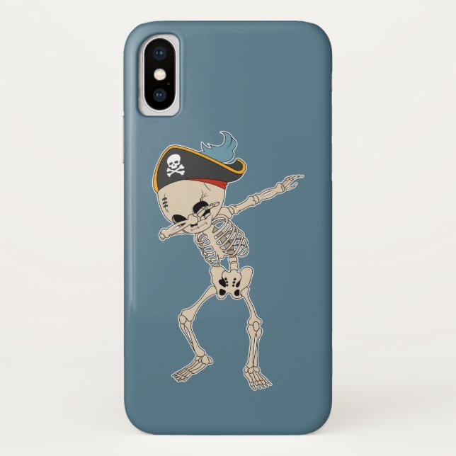 Coques Case-Mate iPhone Danse Pirate amusante Halloween Skeleton Dab (Dos)