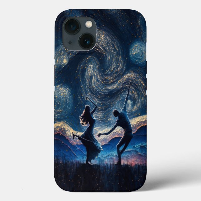 Coques Case-Mate iPhone danser dans la nuit étoilée (Verso)