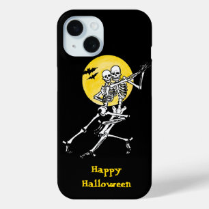 Coque Case-Mate iPhone Danser Skeleton Couple sous une Pleine lune