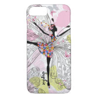 Danseur avec des papillons