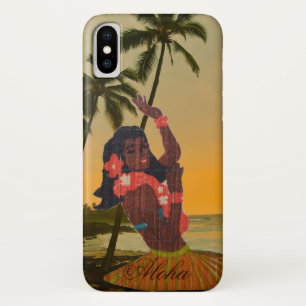 Case-Mate iPhone Case Danseur de danse polynésienne sur la plage
