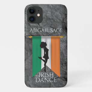 Case-Mate iPhone Case Danseur irlandais personnalisé - Drapeau irlandais