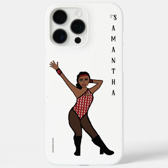 Coques Case-Mate iPhone Danseur personnalisé impression blanche # 1  (Verso)