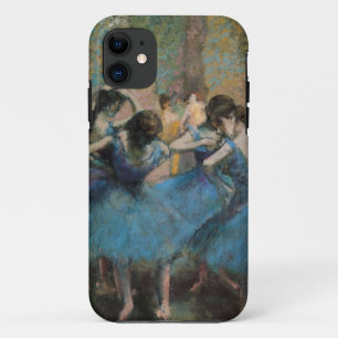Coque iPhone 11 Danseurs d'Edgar Degas dans le bleu, 1890