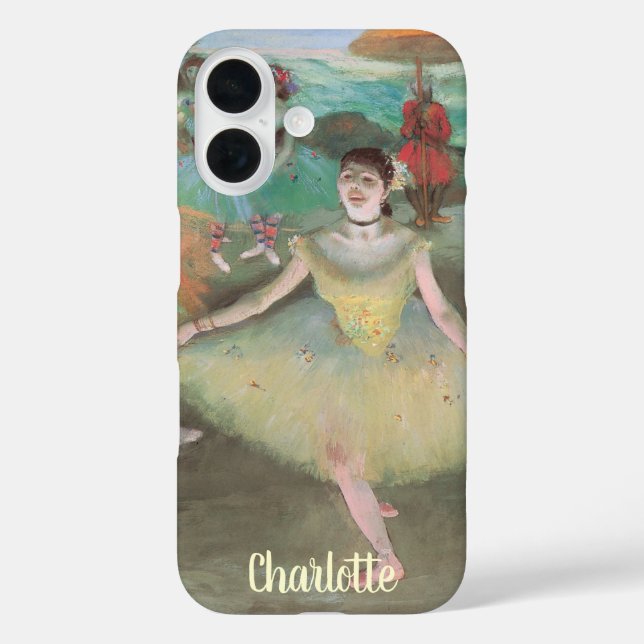 Coques Case-Mate iPhone Danseuse au bouquet, s'inclinant d'Edgar Degas (Verso)