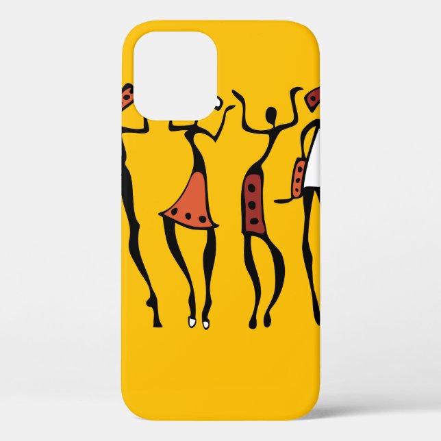 Coques Case-Mate iPhone Danseuse dans le style ethnique traditionnel sans  (Verso)