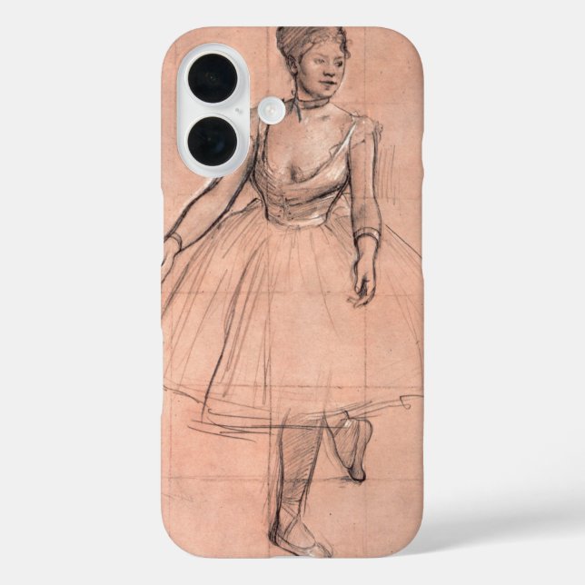 Coques Case-Mate iPhone Danseuse de ballet (étude) par Edgar Degas, Art an (Verso)