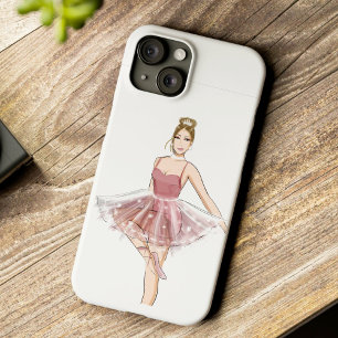 Coque Case-Mate iPhone danseuse de ballet, sketch de mode,