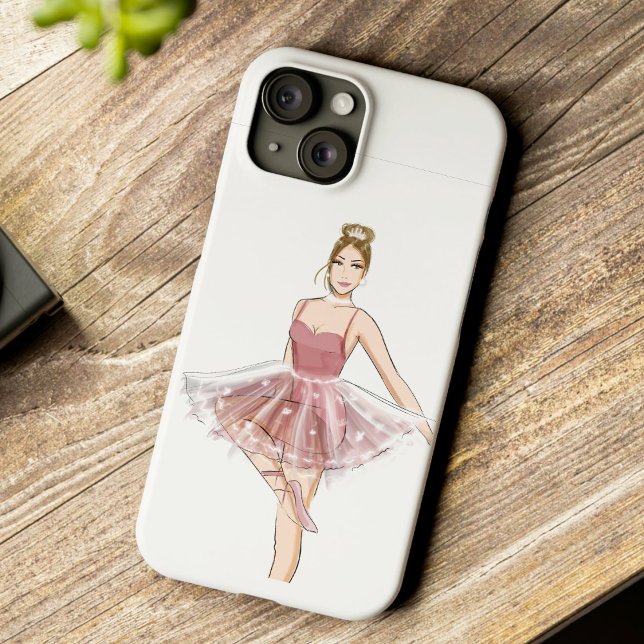 Coques Case-Mate iPhone danseuse de ballet, sketch de mode, (Créateur téléchargé)
