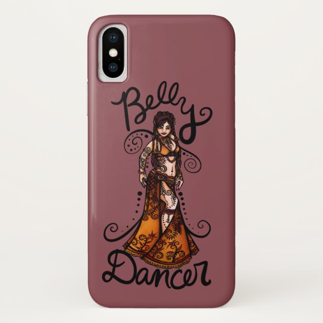 Coques Case-Mate iPhone Danseuse du ventre déesse (Dos)