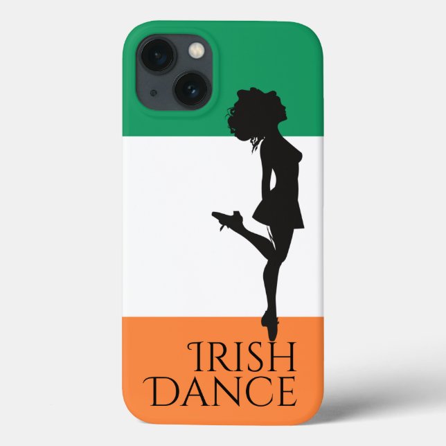 Coques Case-Mate iPhone Danseuse irlandaise et Drapeau irlandais Dance de  (Verso)