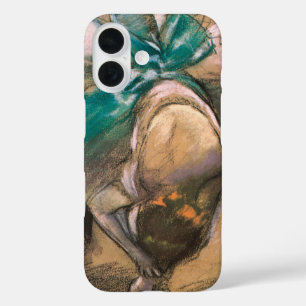 Coques iPhone 16 Danseuse nouant ses rubans par Edgar Degas